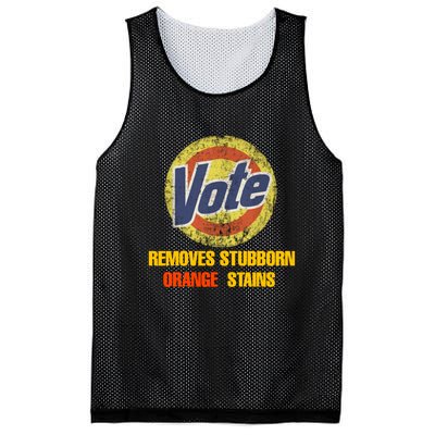 Vote Removes Stubborn Orange Stains Mesh Reversible Basketball Jersey Tank