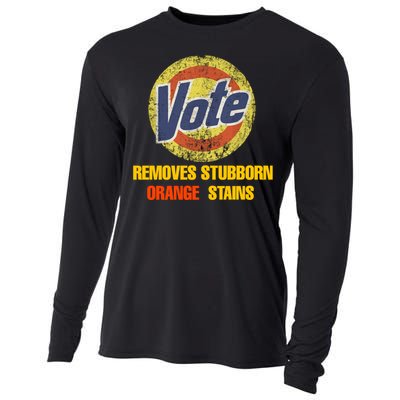 Vote Removes Stubborn Orange Stains Cooling Performance Long Sleeve Crew