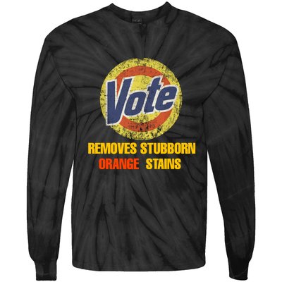 Vote Removes Stubborn Orange Stains Tie-Dye Long Sleeve Shirt