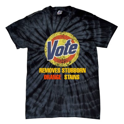 Vote Removes Stubborn Orange Stains Tie-Dye T-Shirt