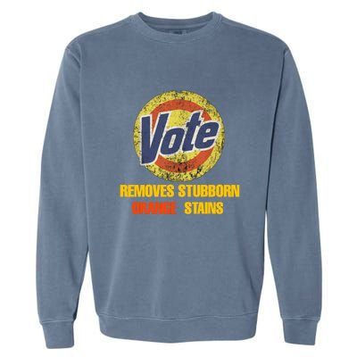 Vote Removes Stubborn Orange Stains Garment-Dyed Sweatshirt