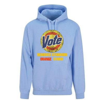 Vote Removes Stubborn Orange Stains Unisex Surf Hoodie