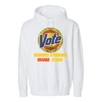 Vote Removes Stubborn Orange Stains Garment-Dyed Fleece Hoodie