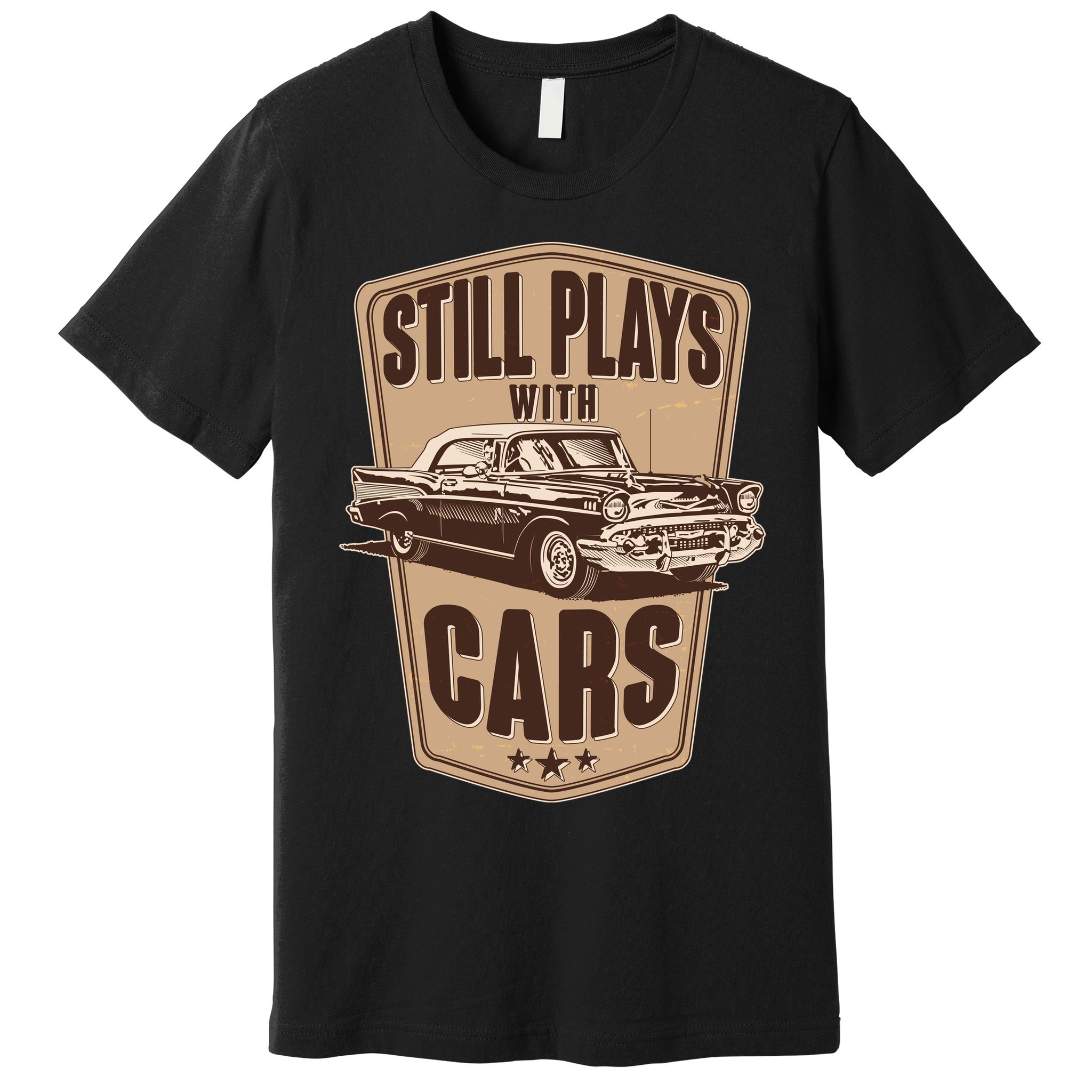 Vintage Retro Still Plays With Cars Premium T-Shirt