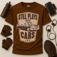 Vintage Retro Still Plays With Cars Performance Shirt