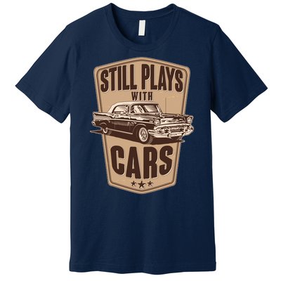 Vintage Retro Still Plays With Cars Premium T-Shirt