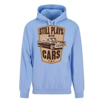 Vintage Retro Still Plays With Cars Unisex Surf Hoodie