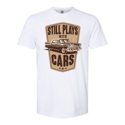 Vintage Retro Still Plays With Cars Softstyle CVC T-Shirt