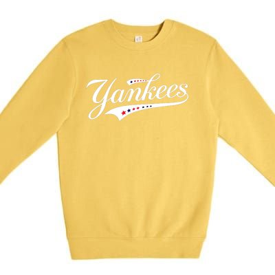 Vintage Retro Style Name Premium Crewneck Sweatshirt