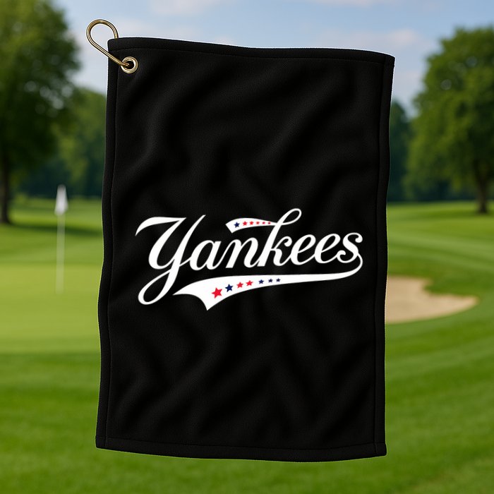 Vintage Retro Style Name Golf Towel