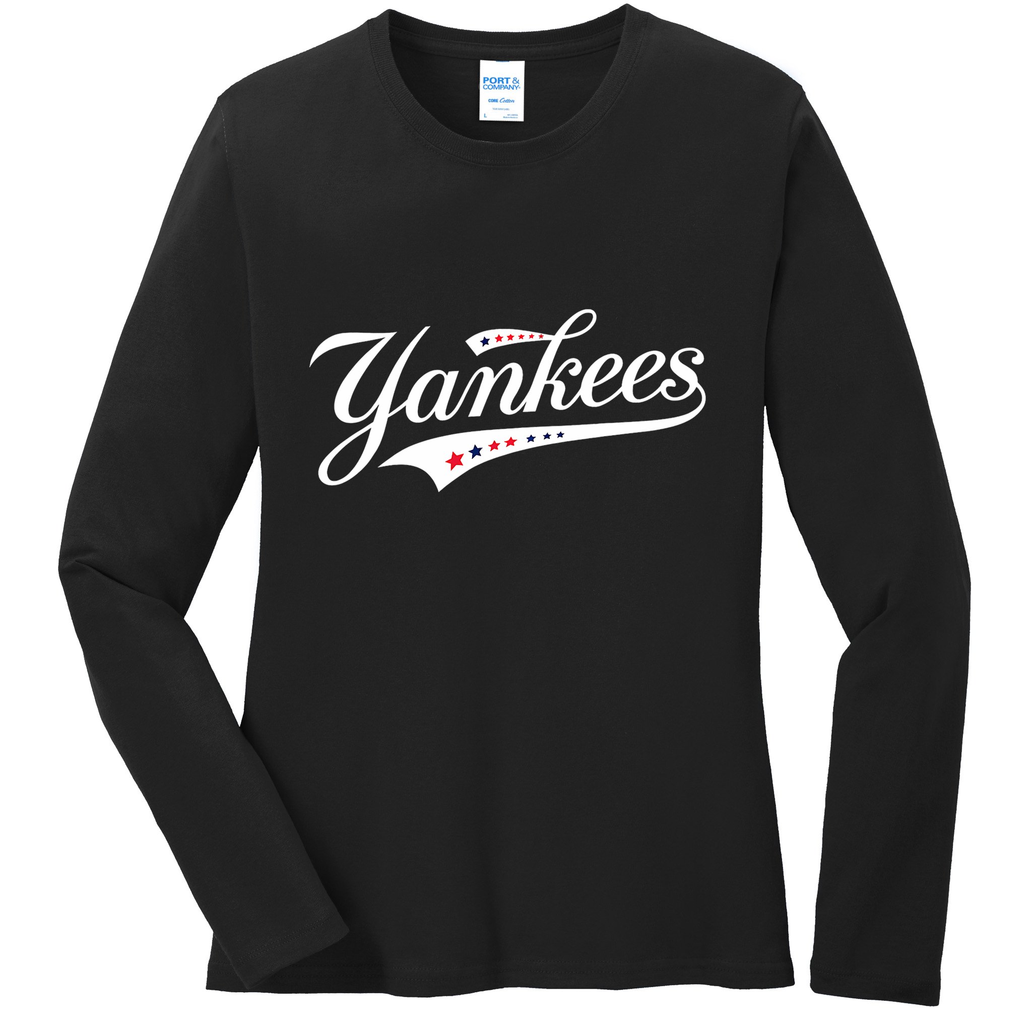 Vintage Retro Style Name Ladies Long Sleeve Shirt