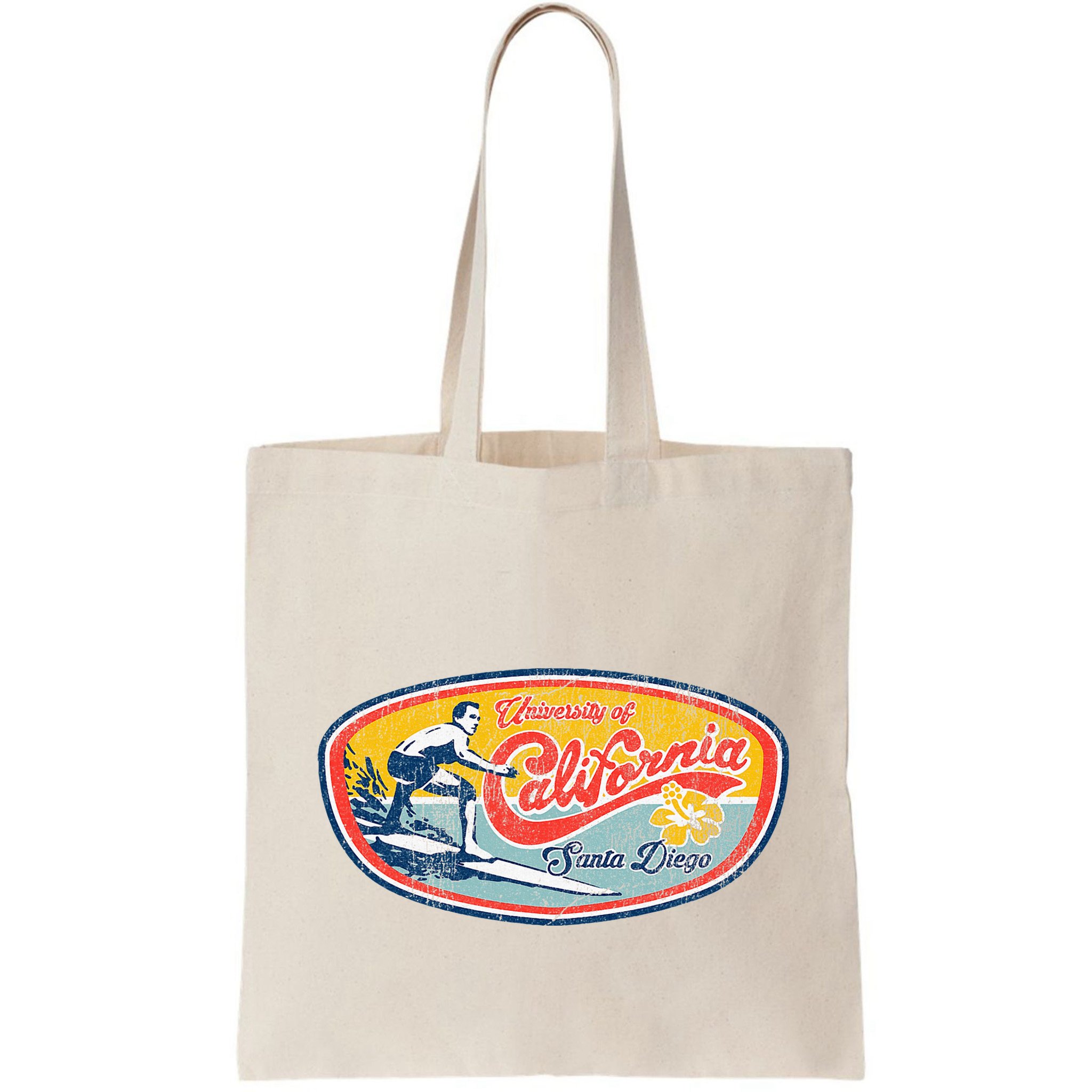 Vintage Retro Surf Style Ucsd Bag