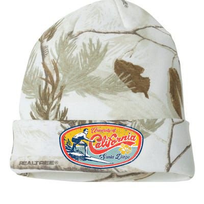 Vintage Retro Surf Style Ucsd Kati Licensed 12" Camo Beanie