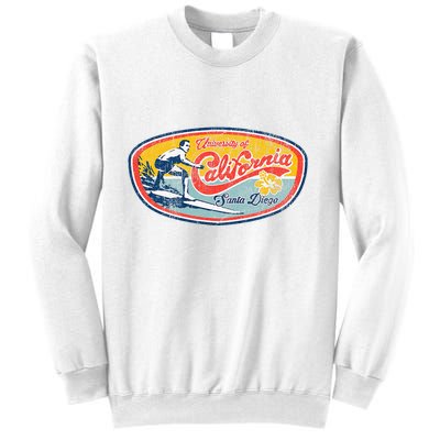 Vintage Retro Surf Style Ucsd Sweatshirt