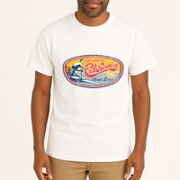 Vintage Retro Surf Style Ucsd Tall T-Shirt