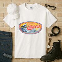 Vintage Retro Surf Style Ucsd Tall T-Shirt