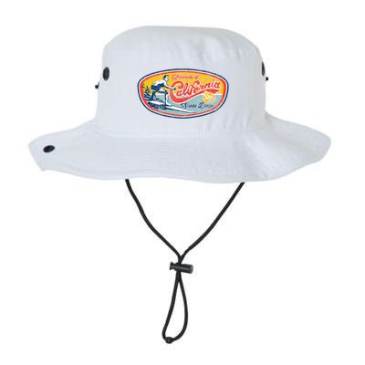 Vintage Retro Surf Style Ucsd Bucket Hat