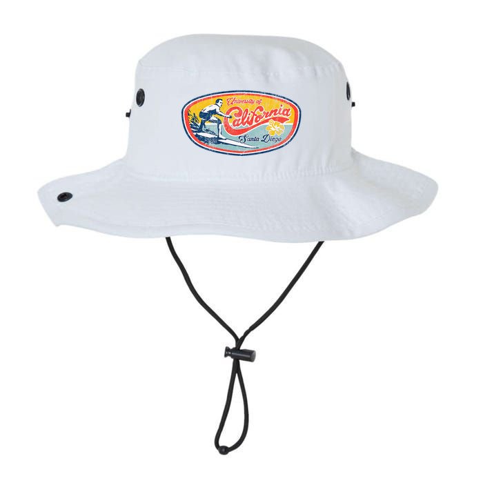 Vintage Retro Surf Style Ucsd Bucket Hat