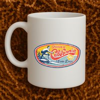 Vintage Retro Surf Style Ucsd Mug