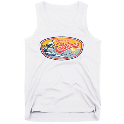 Vintage Retro Surf Style Ucsd Tank Top