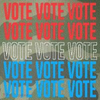 Vote Retro Style Vote 2024 Election Legacy Tie Dye Trucker Hat