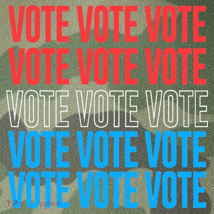 Vote Retro Style Vote 2024 Election Legacy Tie Dye Trucker Hat