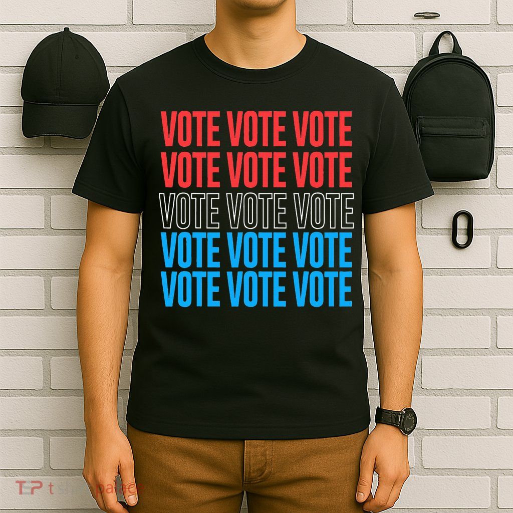 Vote Retro Style Vote 2024 Election T-Shirt