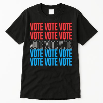Vote Retro Style Vote 2024 Election Tall T-Shirt