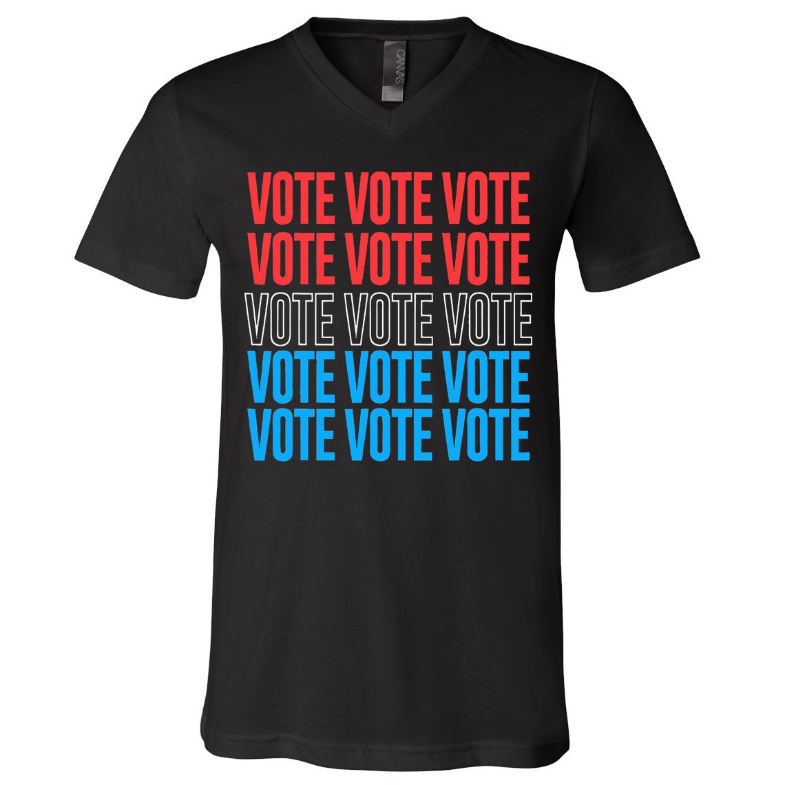 Vote Retro Style Vote 2024 Election V-Neck T-Shirt