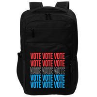Vote Retro Style Vote 2024 Election Impact Tech Backpack