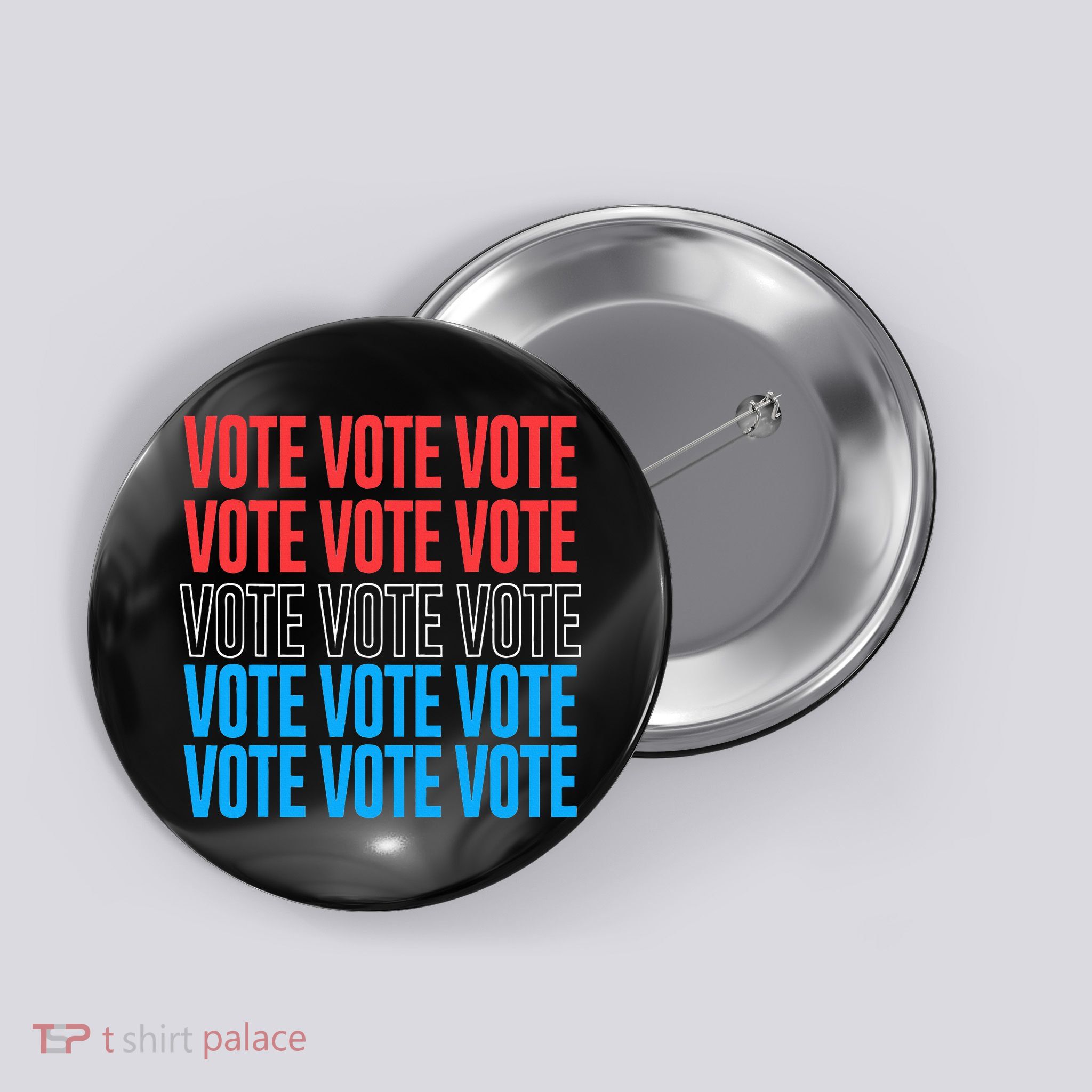 Vote Retro Style Vote 2024 Election Button