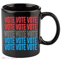 Vote Retro Style Vote 2024 Election 11oz C Handle Ceramic Mug