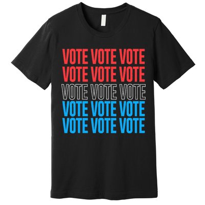 Vote Retro Style Vote 2024 Election Premium T-Shirt