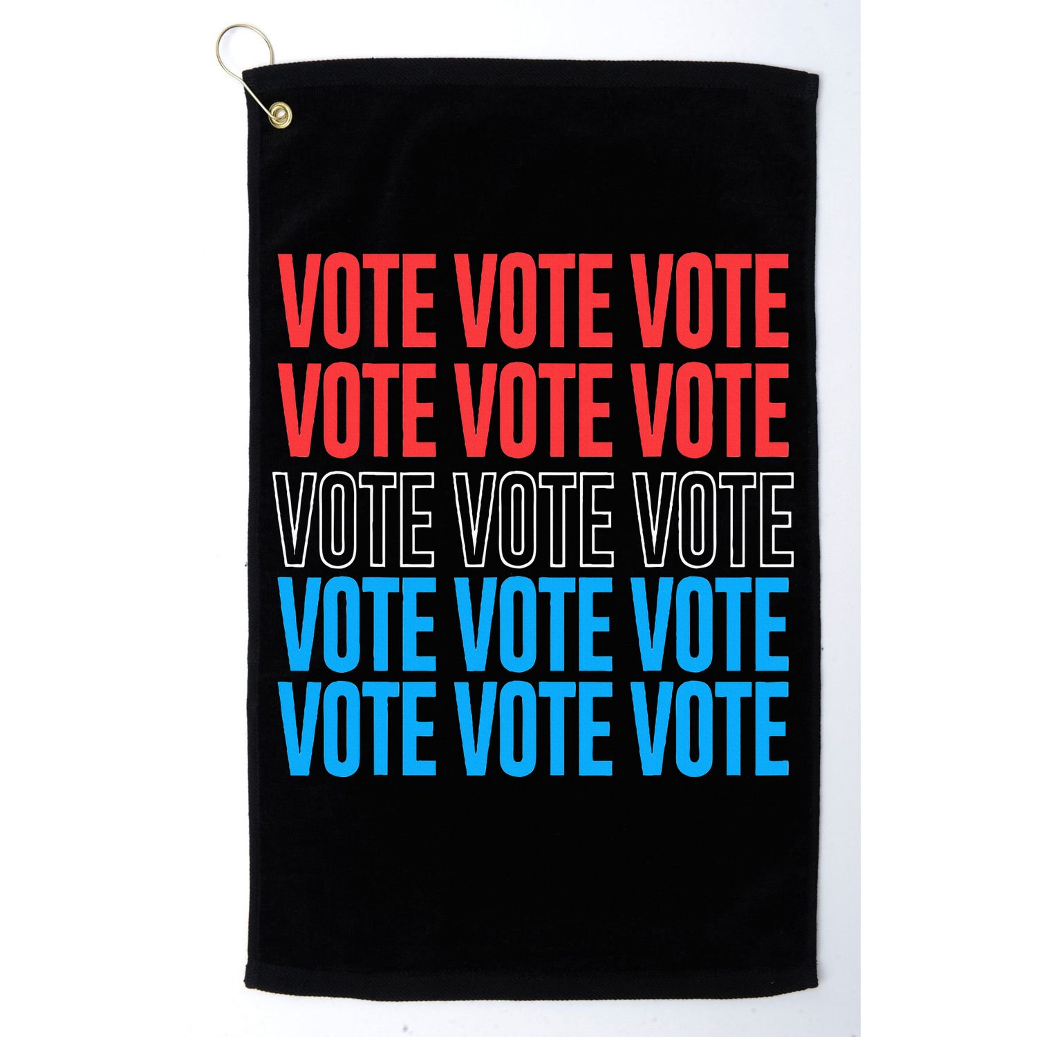 Vote Retro Style Vote 2024 Election Golf Towel