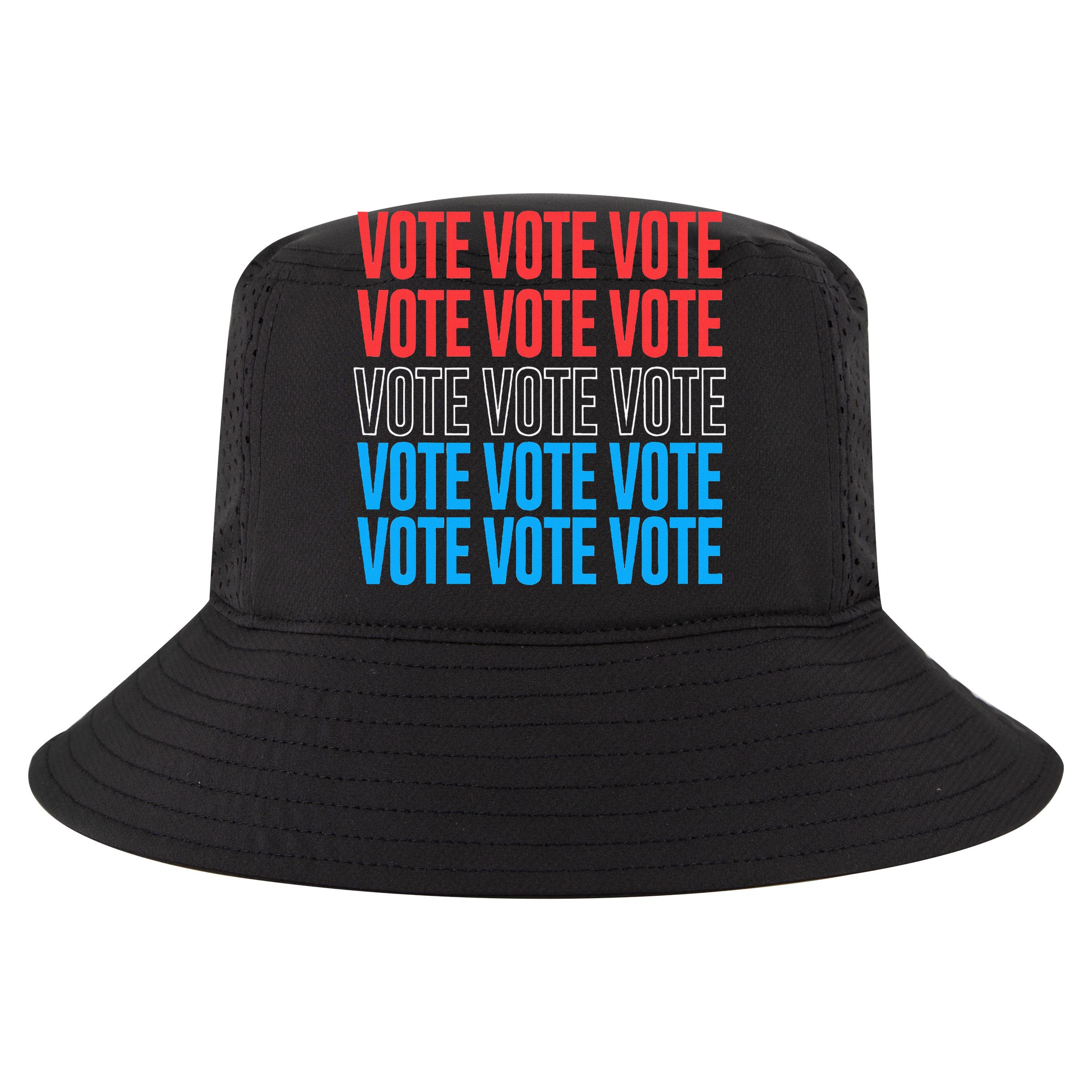 Vote Retro Style Vote 2024 Election Cropped Pullover Crew