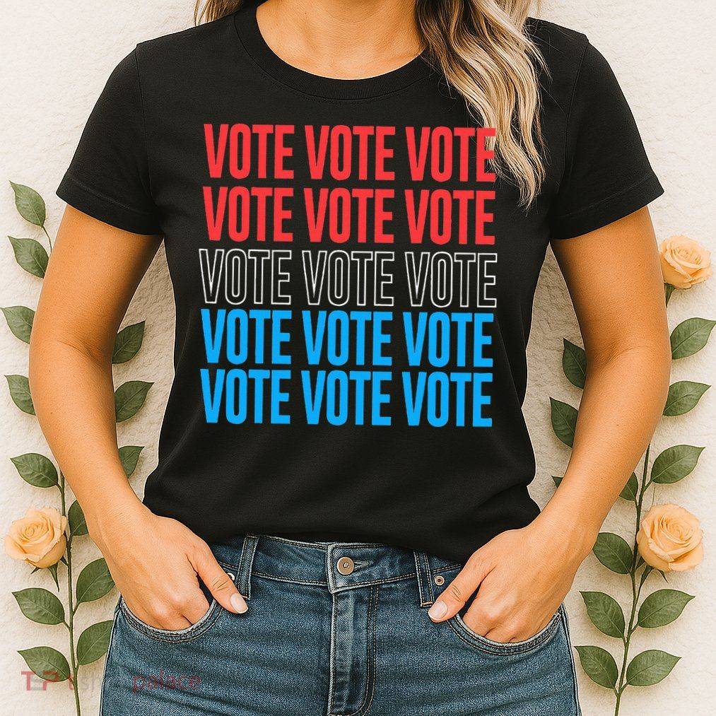 Vote Retro Style Vote 2024 Election Womens T-Shirt