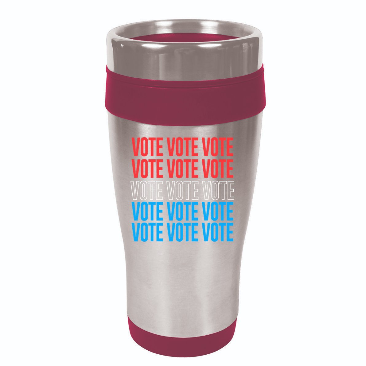 Vote Retro Style Vote 2024 Election 16oz Travel Tumbler