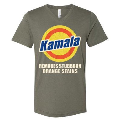 Vote Remove Stubborn Orange Stains Harris Kamala Harris Ryan Reynolds V-Neck T-Shirt