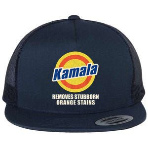 Vote Remove Stubborn Orange Stains Harris Kamala Harris Ryan Reynolds Flat Bill Trucker Hat