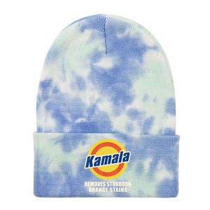 Vote Remove Stubborn Orange Stains Harris Kamala Harris Ryan Reynolds Tie Dye 12in Knit Beanie