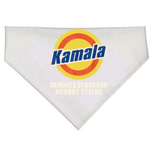 Vote Remove Stubborn Orange Stains Harris Kamala Harris Ryan Reynolds USA-Made Doggie Bandana