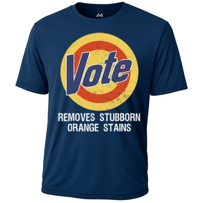 Vote Remove Stubborn Orange Stains Kamala Harris Lady Cat Cooling Performance Crew T-Shirt