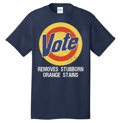 Vote Remove Stubborn Orange Stains Kamala Harris Lady Cat Tall T-Shirt