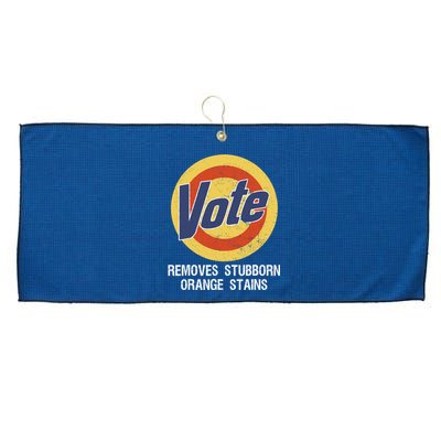 Vote Remove Stubborn Orange Stains Kamala Harris Lady Cat Large Microfiber Waffle Golf Towel