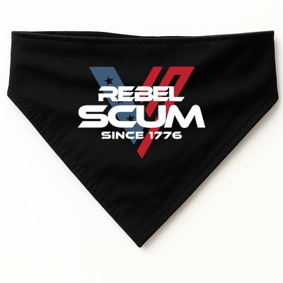 Vivek2024 Rebel Scum Since 1776 USA-Made Doggie Bandana