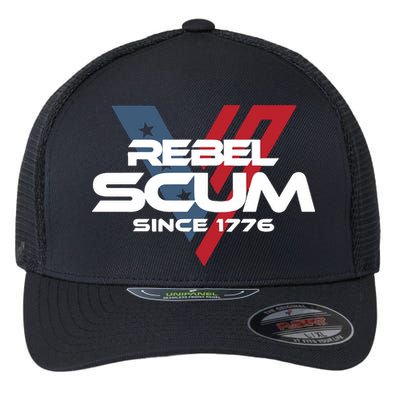 Vivek2024 Rebel Scum Since 1776 Flexfit Unipanel Trucker Cap