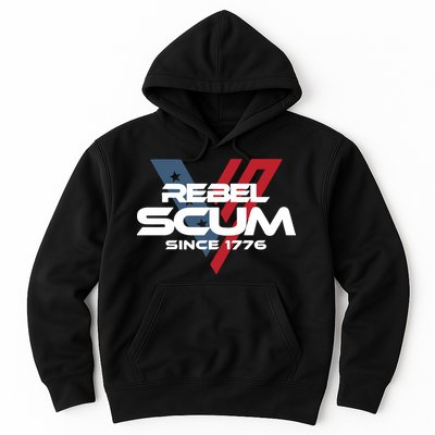 Vivek2024 Rebel Scum Since 1776 Hoodie