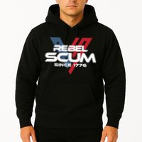 Vivek2024 Rebel Scum Since 1776 Hoodie
