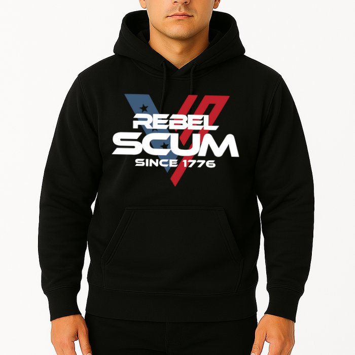 Vivek2024 Rebel Scum Since 1776 Hoodie