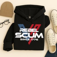 Vivek2024 Rebel Scum Since 1776 Hoodie